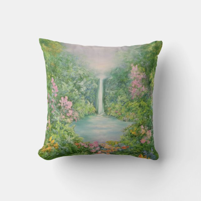 The Waterfall 1997 Cushion (Front)