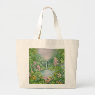 The Waterfall 1997 Large Tote Bag