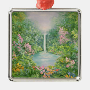 The Waterfall 1997 Metal Tree Decoration