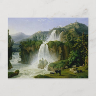 The Waterfall at Tivoli, 1785 Postcard