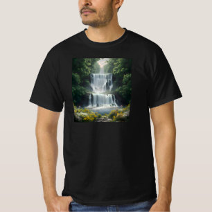 The Waterfall Landscape T-Shirt