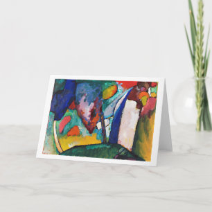 The Waterfall, Wassily Kandinsky Card