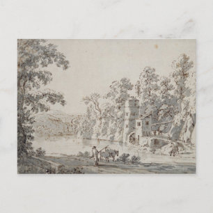 The Watermill by the Ford Postcard
