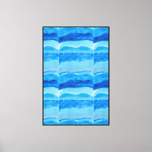 The Watery Waves Canvas Print