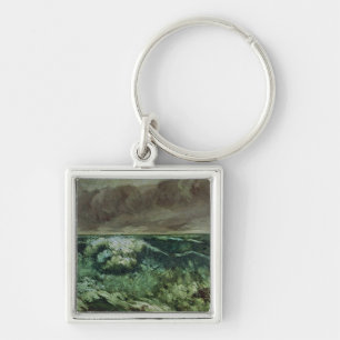 The Wave, after 1870 Key Ring