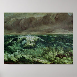 The Wave, after 1870 Poster