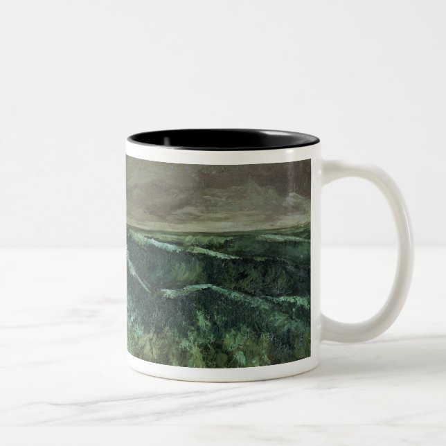 The Wave, after 1870 Two-Tone Coffee Mug (Right)