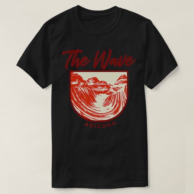The Wave  Arizona  T-Shirt (Design Front)