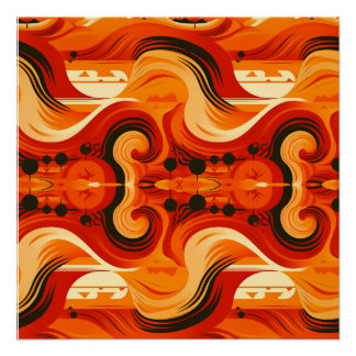 The Wave From The 60s Poster