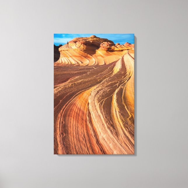 The Wave In Arizona Canvas Print (Front)