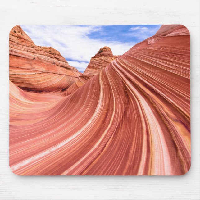 The Wave Sandstone Rock Formation Mouse Mat (Front)