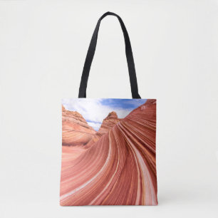 The Wave Sandstone Rock Formation Tote Bag