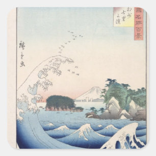 The Wave Square Sticker