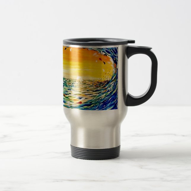 The Wave Travel Mug (Right)
