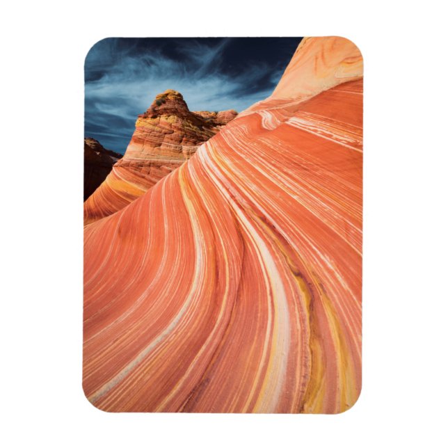 The wave, vermilion cliffs, Arizona Magnet (Vertical)