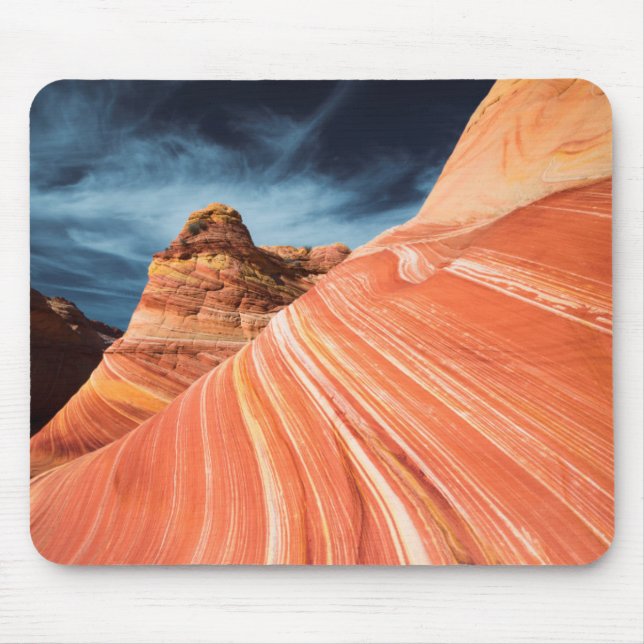 The wave, vermilion cliffs, Arizona Mouse Mat (Front)