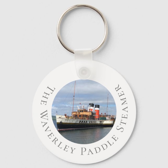 The Waverley Paddle Steamer Key Ring (Front)