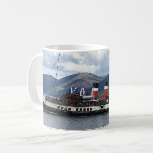 The Waverley Paddle Steamer off Scotland Coffee Mug