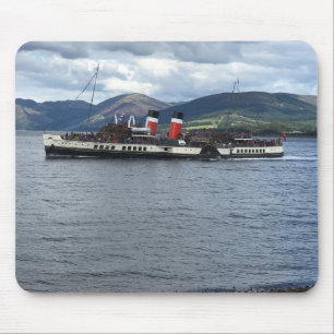 The Waverley Paddle Steamer off Scotland Mouse Mat