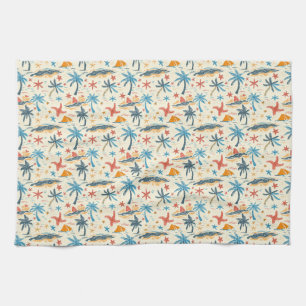 The Waves Of The Sea Help Me Get Back To Me Tea Towel
