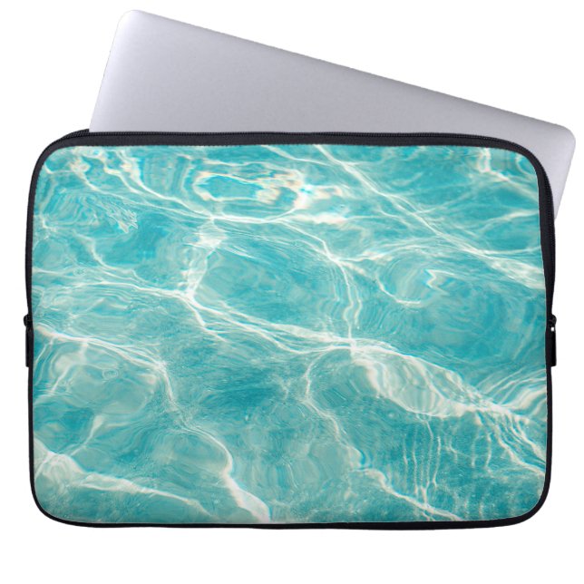 the waves of the sea laptop sleeve (Front)
