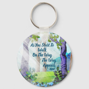 The Way Appears Rumi Key Ring