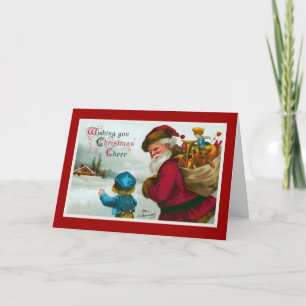 "The Way Home" Vintage Christmas Holiday Card