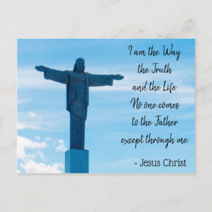 The Way   Jesus Christ Postcard