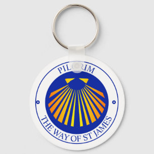 The way of St James pilgrims   Key Ring