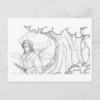 The way of the Warrior Postcard