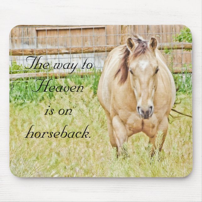 The Way to Heaven Mouse Mat (Front)