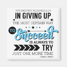 The Way To Succeed Typography Motivational Quote