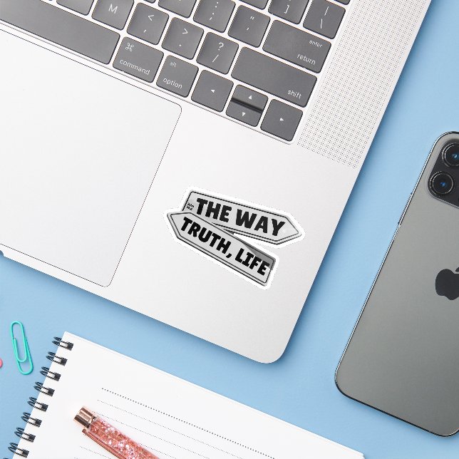 The Way, Truth, Life – John 14:6 (Laptop w/ iPhone)