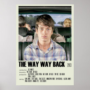 The Way Way Back Alternative Art Movie Large 4 Poster