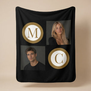 The Way We Are Custom Couple Photo Sherpa Blanket