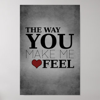 the way you make me feel poster