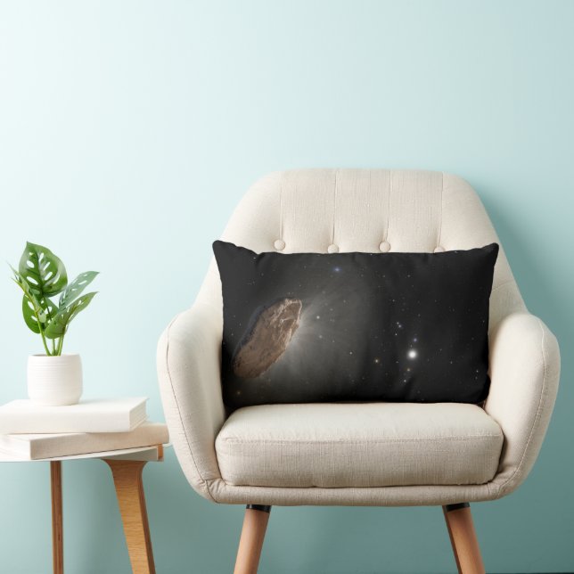 The Wayward Interstellar Object Oumuamua. Lumbar Cushion (Chair)