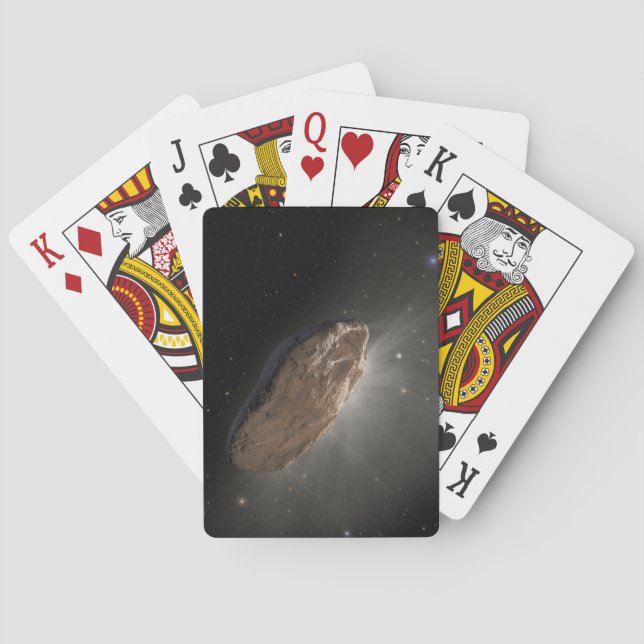 The Wayward Interstellar Object Oumuamua. Playing Cards (Back)