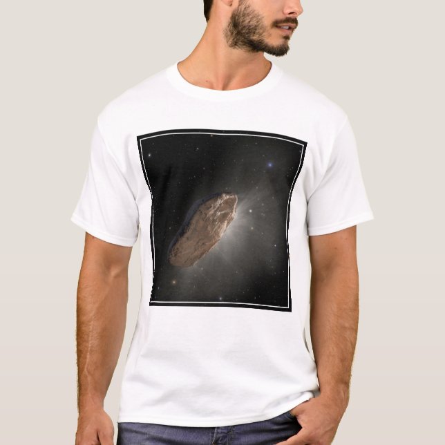 The Wayward Interstellar Object Oumuamua. T-Shirt (Front)