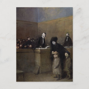 The Weak and the Oppressed, c.1910 Postcard
