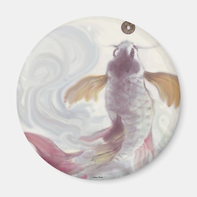 The Wealth Hungry Carp Magnet (Front)