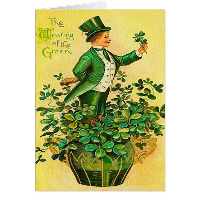 The Wearing of the Green -St. Patrick's Day (Front)