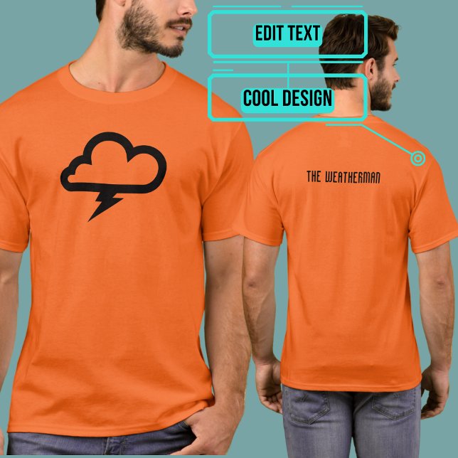 The Weatherman Superhero Tee (Please enjoy our design and see the others in the collection.)
