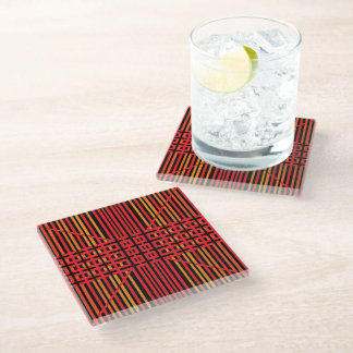 The Weaver Glass Coaster