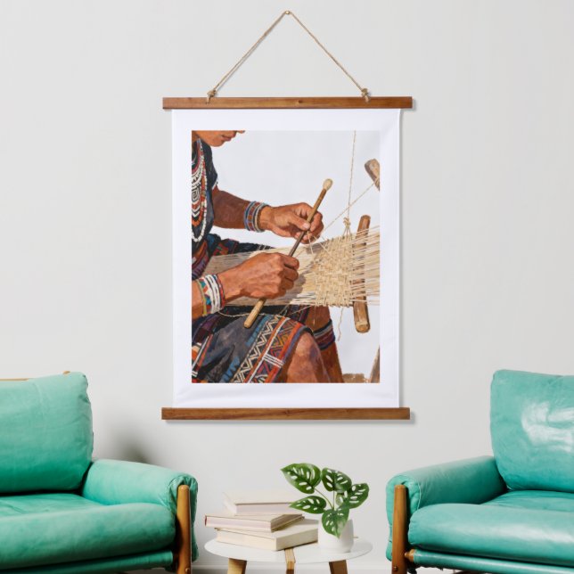 The Weaver’s Song Heritage Wall Art (Living Room)