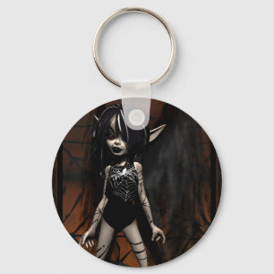 The Web Master Faery Keychain