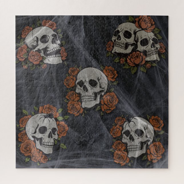 The Web Of Death Jigsaw Puzzle (Vertical)