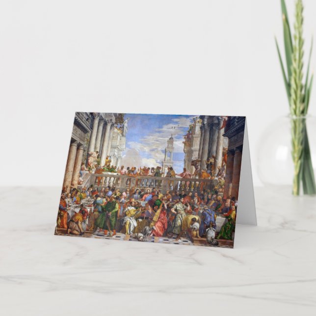 The Wedding at Cana | Paolo Veronese | Card (Front)
