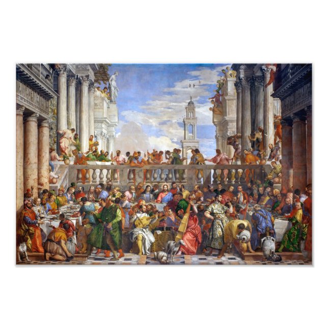 The Wedding at Cana | Paolo Veronese | Photo Print (Front)