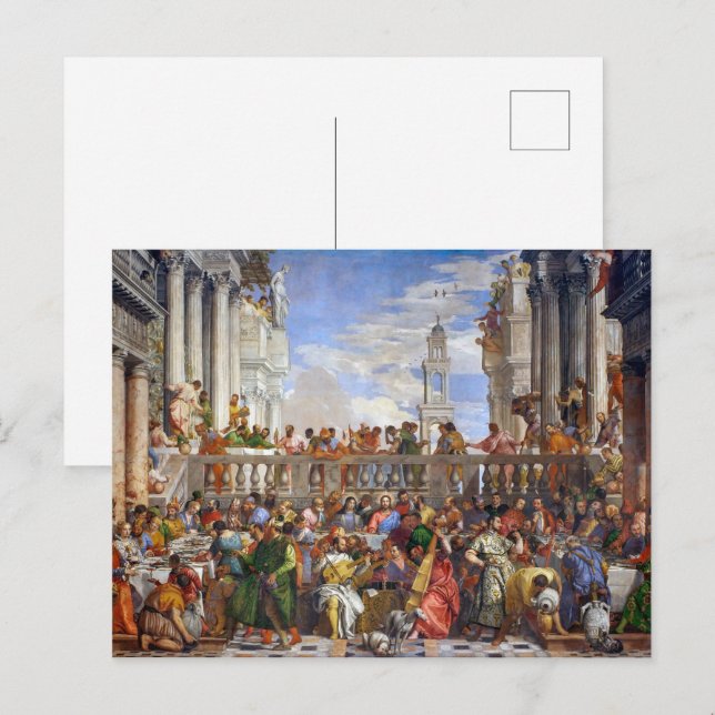 The Wedding at Cana | Paolo Veronese | Postcard (Front/Back)